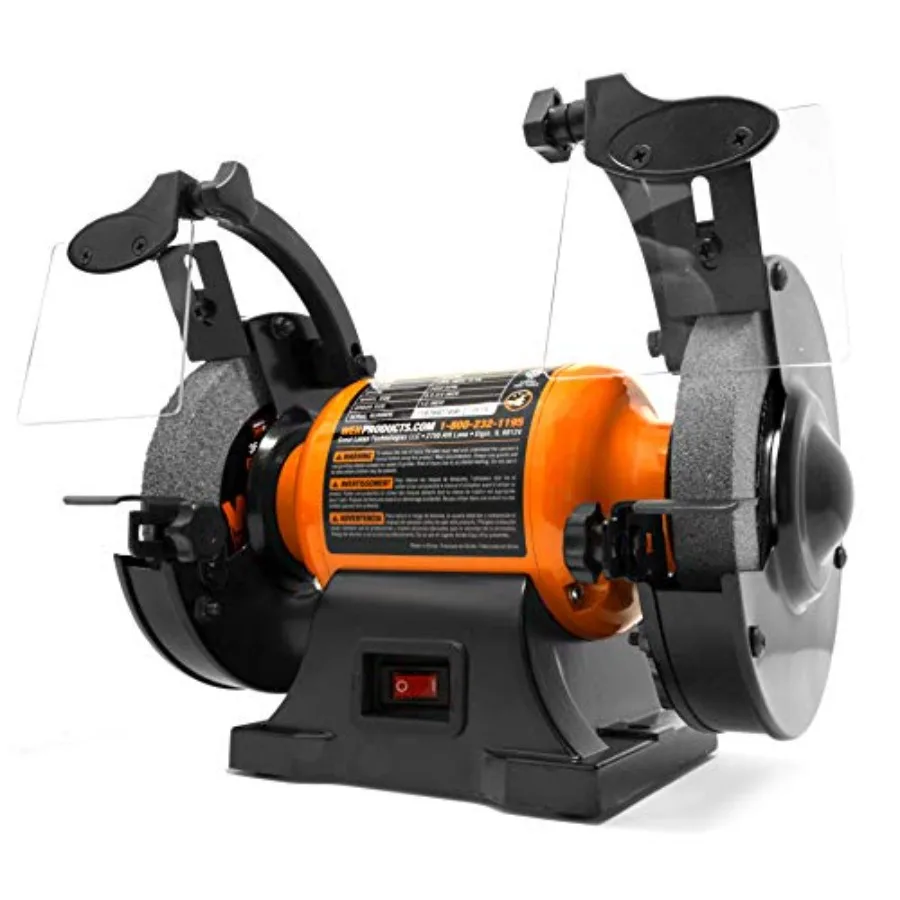 

BG4260 2.1-Amp 6-Inch Single Speed Bench Grinder Orange black