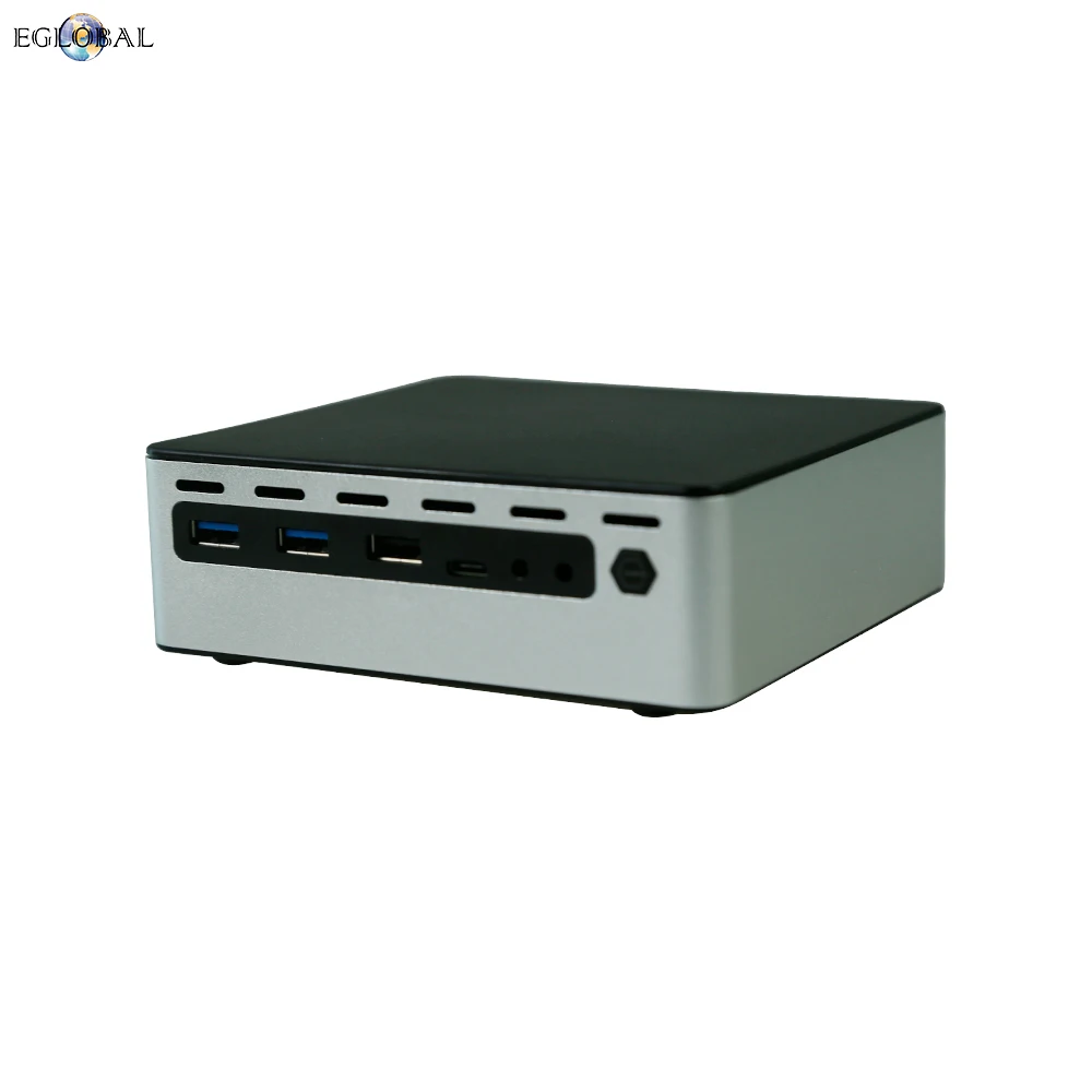 EGLOBAL Mini PC Intel Alder Lake N100 Windows 11 Mini PC 8/16GB DDR5 256/512GB PCIe M.2 SSD Ultra Thin Desktop Computer