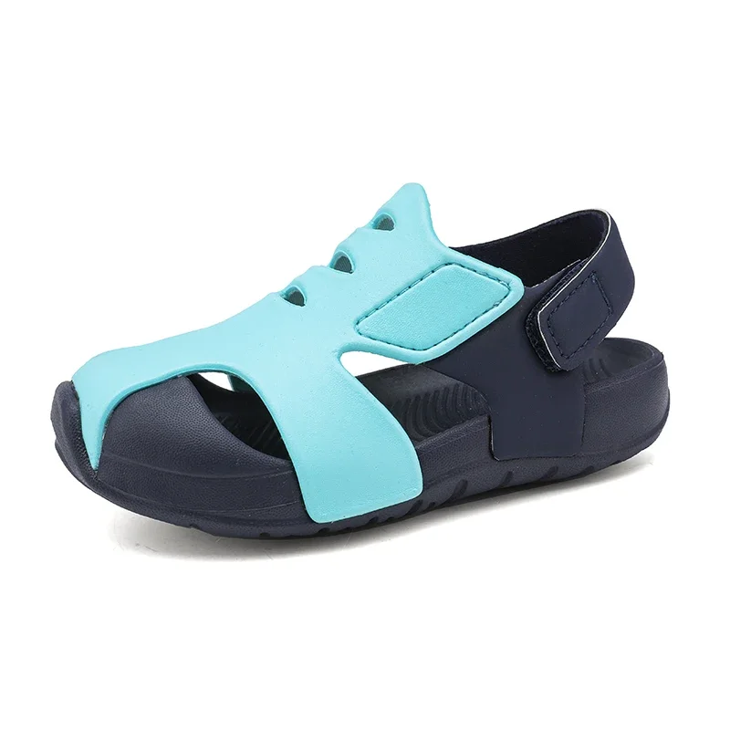 Children Sandals Fashion Kids Light Airplane Shoes Summer 5y Baby Beach Shoes Comfortable Boys Girls Barefoot Sandals Size 22-33