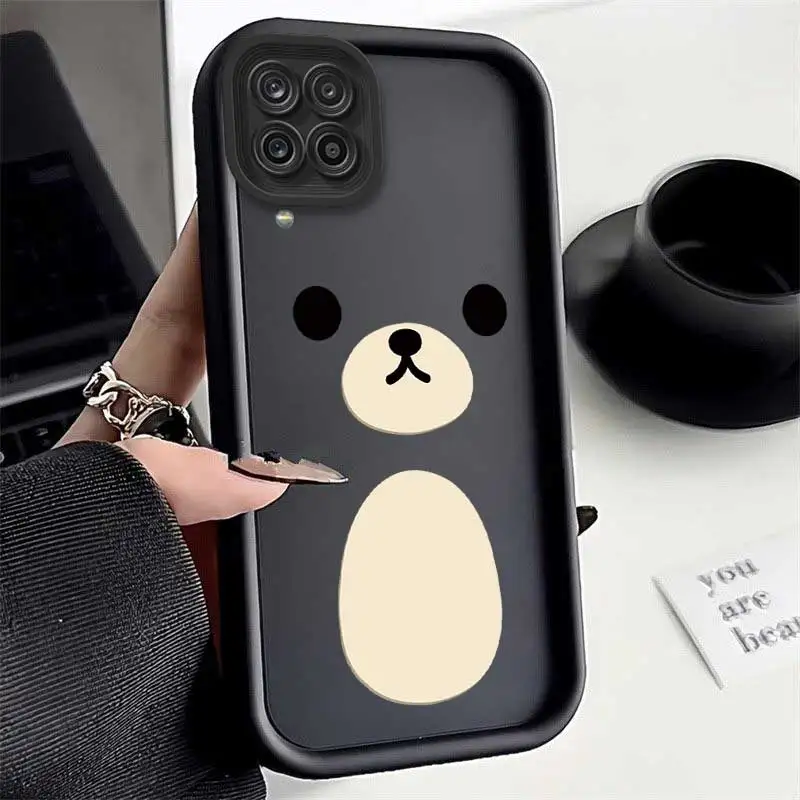 Couverture Flexible Fashion Honest Bear conçue pour Samsung A12s, légère pour A 12 71 32 15 14 03 02 52 55 13 25 04 24