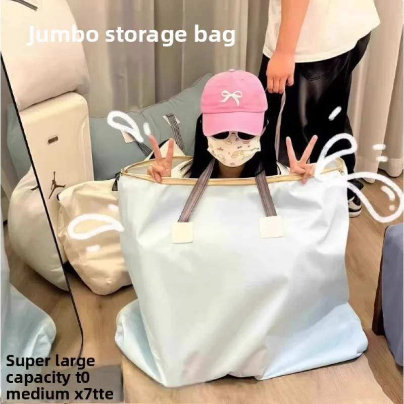 

Extra-large capacity quilt storage bag, dustproof storage bag for quilts and clothes, moving packing bag, portable luggage bag