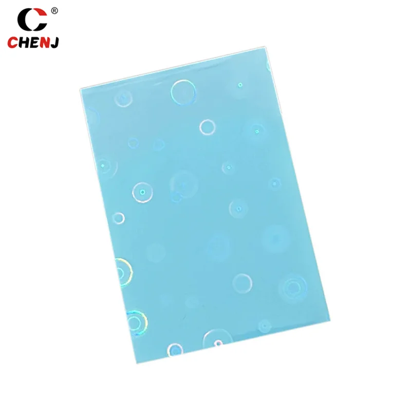 10Pcs Cartoon Album Colorful Photo Card Holder Photocard Sleeves Photo Anti-scratch Card Protective Case Train Ticket Card Album