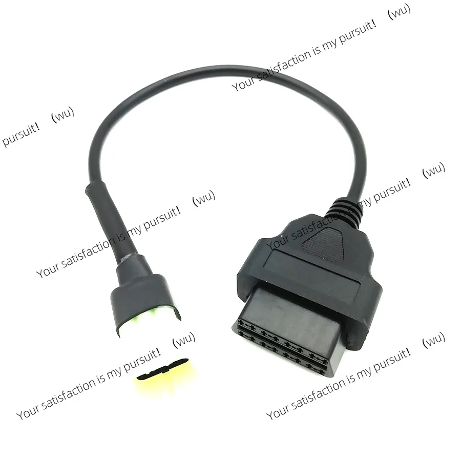 6 Pin To OBD2 Adapter OBDII Scanner Connector For Duke RC 125 200 390 2011-2017