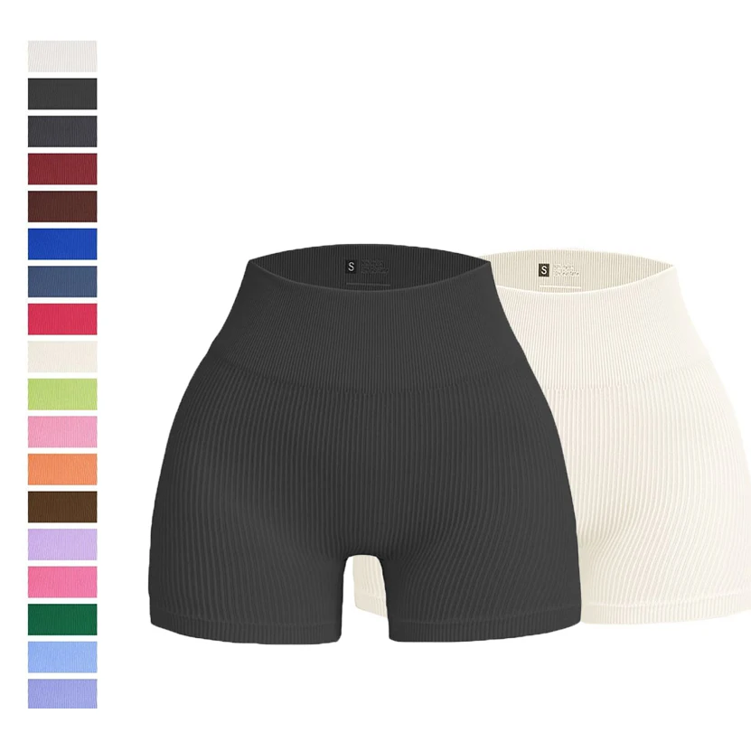 Damen-Biker-Shorts mit hoher Taille und Po-Lift – atmungsaktive, feuchtigkeitsableitende Kompressionsshorts für Laufen, Fitnessstudio und Yoga
