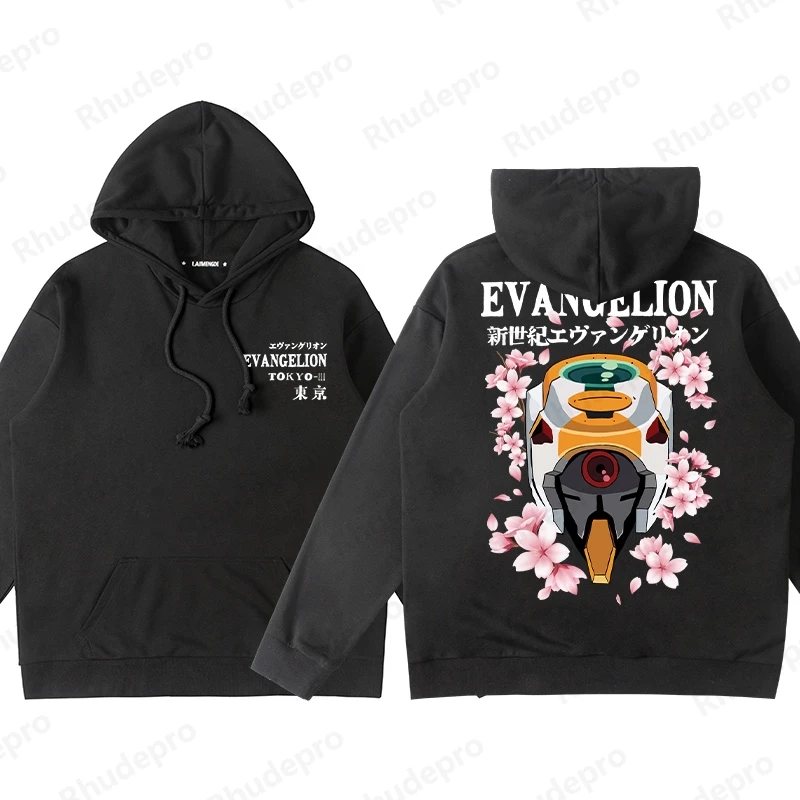 2024 New Century Evangelion Joint Youth Hoodie Men Hooded Eva First Mobile Diffuse Clothing Design Sense Of Tide Oversized