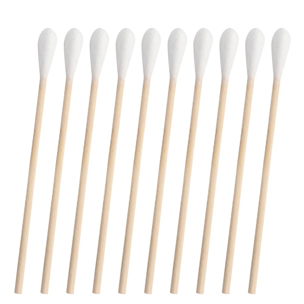 1000 قطعة من مسحات القطن المعقمة، منظف الجروح الطبية القابل للتصرف، أدوات تطبيق ذات طرف واحد، استخدام آمن عالي الامتصاص على جسم الوجه