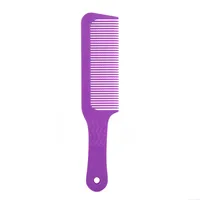 Salon-Grade Teasing Hair Comb - Rounded Wavy Teeth Barber Comb, Flat Top Styling Comb, Hairdressing Tool 2