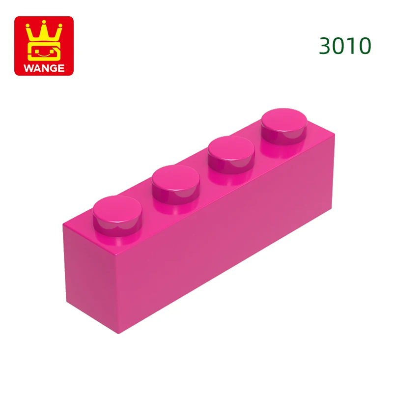 Wange 67 stks/partij 3010 1x4 Basic Bouwstenen Moc Onderdelen Compatibel met Bricks DIY Kinderen Speelgoed Montage gift Opbergdoos