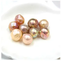 Natural Freshwater Pearl Precious Baroque Unhole Demon Purple Pearl Jewelry DIY Necklace Bracelet Earrings Jewelry Accessories