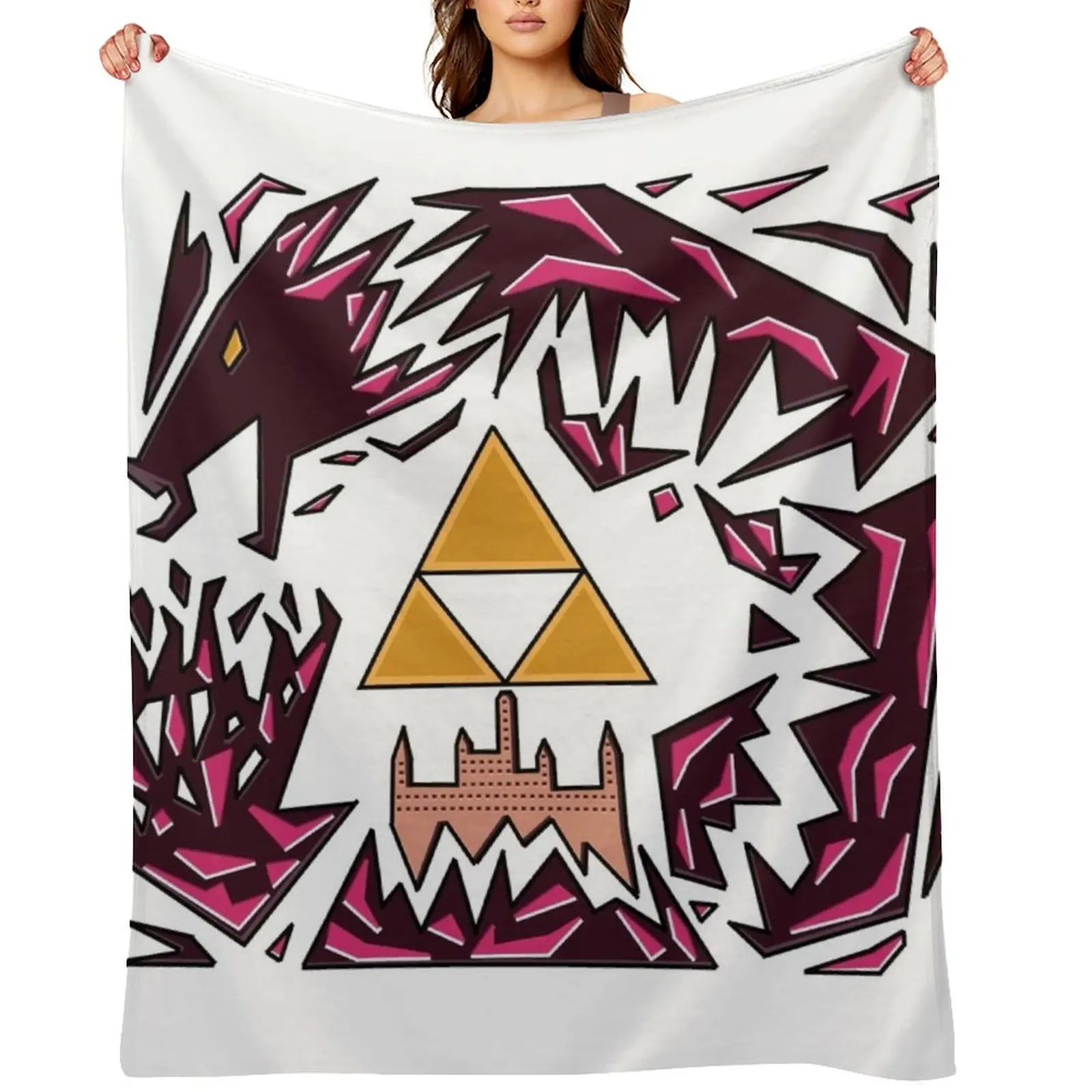 

Calamity Hunter Throw Blanket Decoratives Thin Blankets Sofas Of Decoration Thermals For Travel Blankets