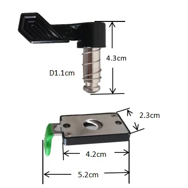 BOTAI-Quick Lock para Fixação Gabinete