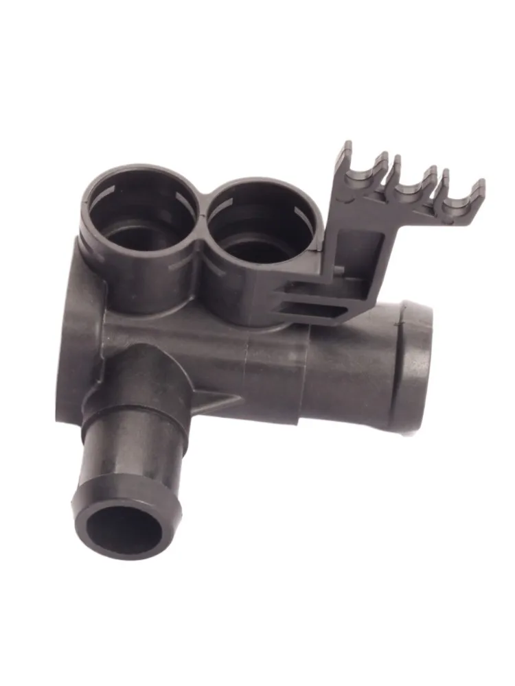 Termostat płynu chłodzącego wylot wody płyn chłodzący silnik rura wąż kołnierz dla VW Golf Passat dla Seat Cordoba Toledo 037121133E 037121132E — zdjęcie 2
