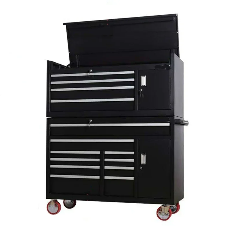 Rolling Tool Cabinet Steel Automotive Mechanic Tool Chest Workshop Cabinet