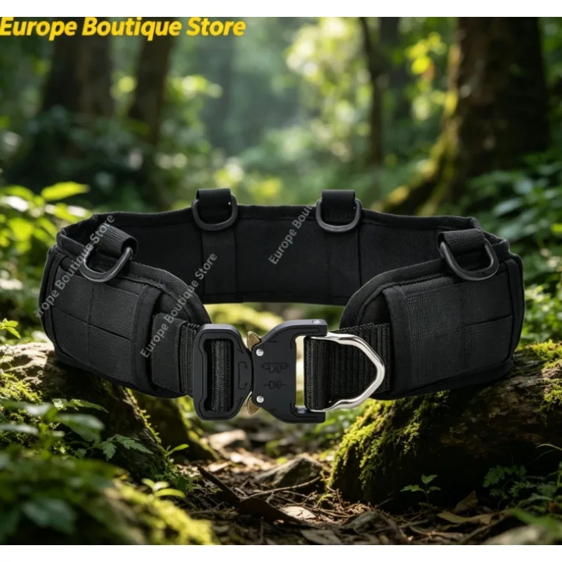 Cobra Tactical Waist Belt, MOLLE System Adjustable Waist Harness, Outdoor Training Cycling Hunting Tactical Waist Gear