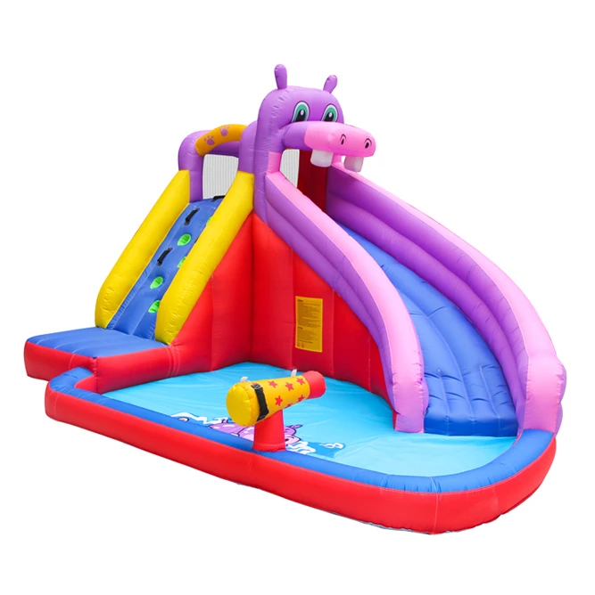 Best verkopende baby dier springkussen water party glijbaan kasteel springkasteel opblaasbaar springkasteel voor kinderen