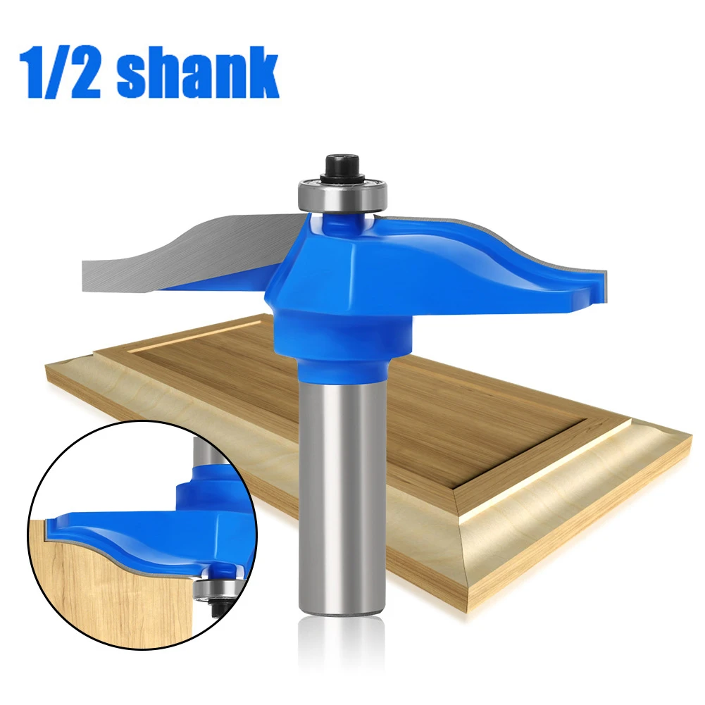 

1 Pc 12.7mm 12mm Shank Panel Line Knife Bakelite Slotting Table Edge Line Cabinet Door Panel Knife Woodworking Milling Cutter