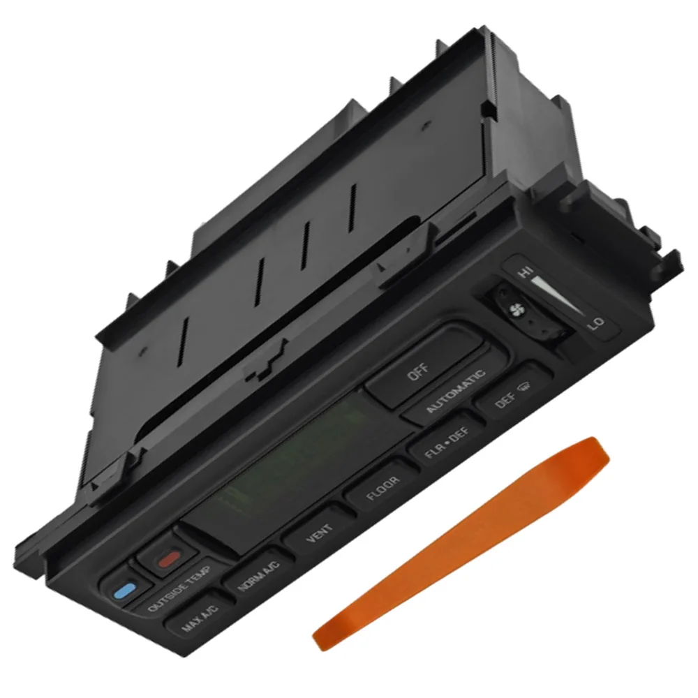 

3W7H18C612AC Панель переключателя кондиционера автомобиля ABS и черный металл для Ford Grand Marquis 2003–2004 Victoria 2003–2011 26 контактов