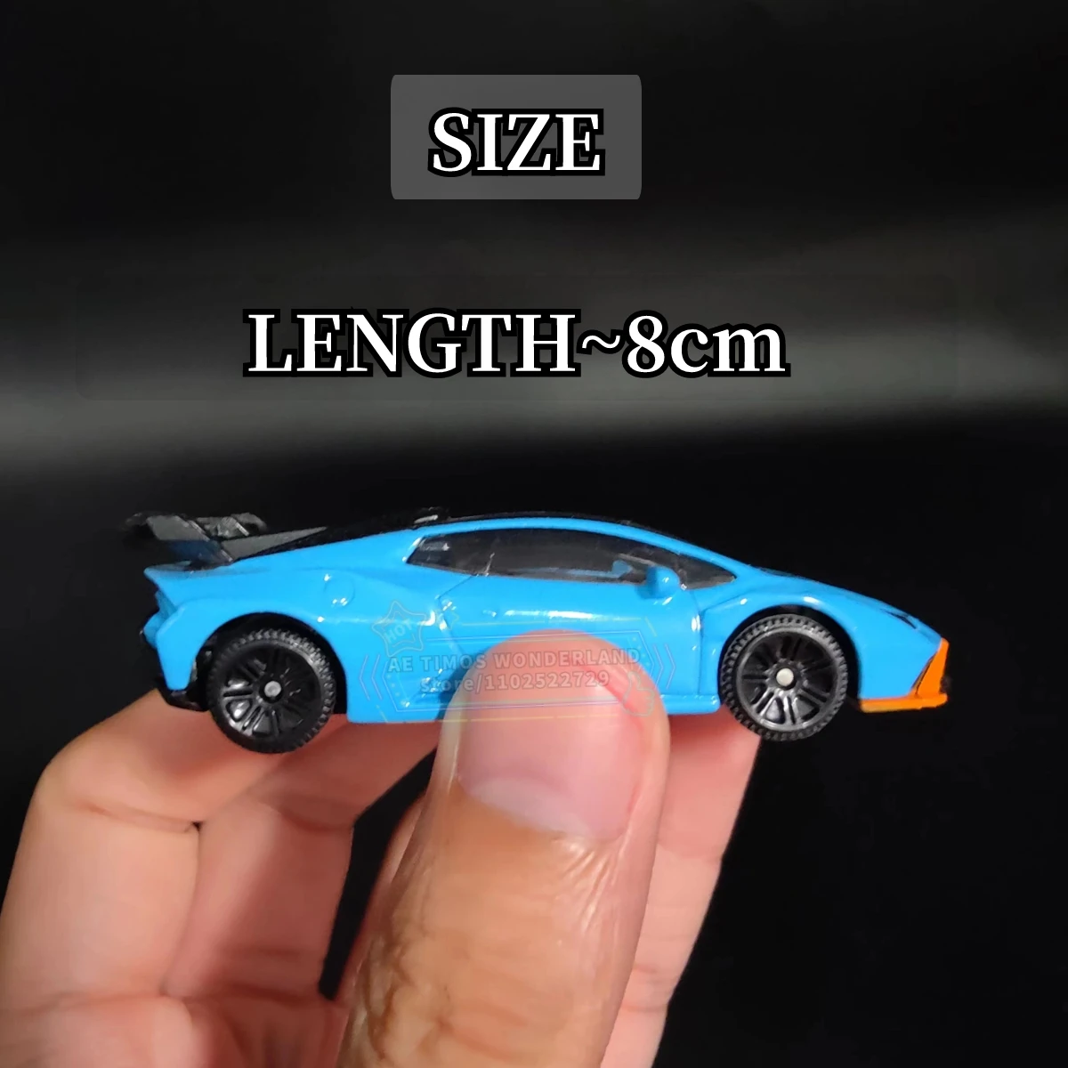 Scale 1/64 Lamborghini Huracan STO Replica Metal Mini Car Model Miniature Art Vehicle Figure Diecast Ornament Kid Xmas Gift Toy