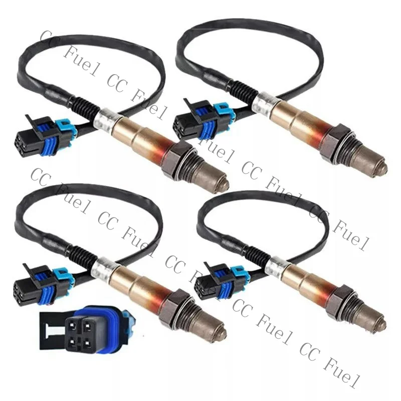 C+ C+ 4PCS Upper+Lower Oxygen Sensor For 2012-2017 Chevrolet Traverse Caprice V6 3.6L