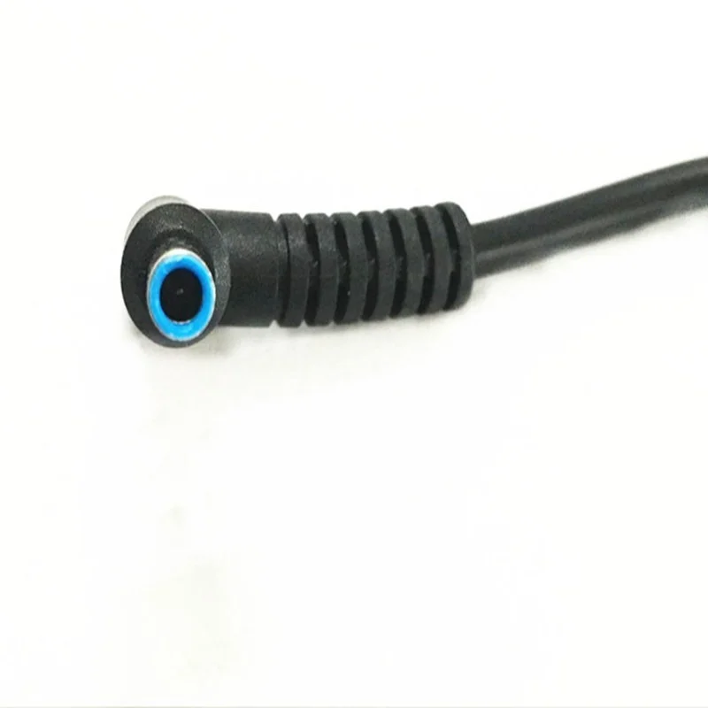 7,4*5,0 hembra a 4,5*3,0 codo 7,4 a 4,5 adecuado para HP Dell Blue Tips Cable adaptador de corriente 13 Cm Cable conector adaptador