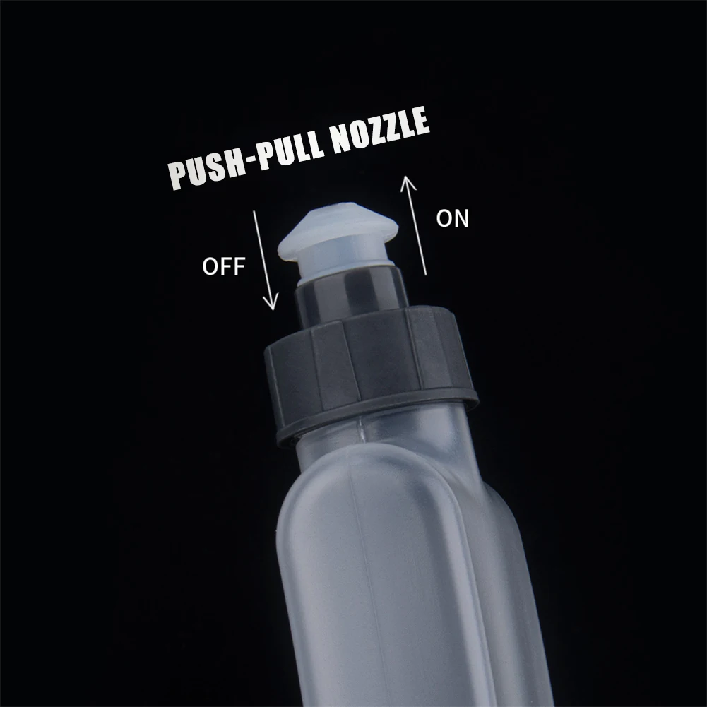 

350ml Running Water Bottle with Dust Cover Portable Hiking Water Holder Marathon Outdoor Drinkware