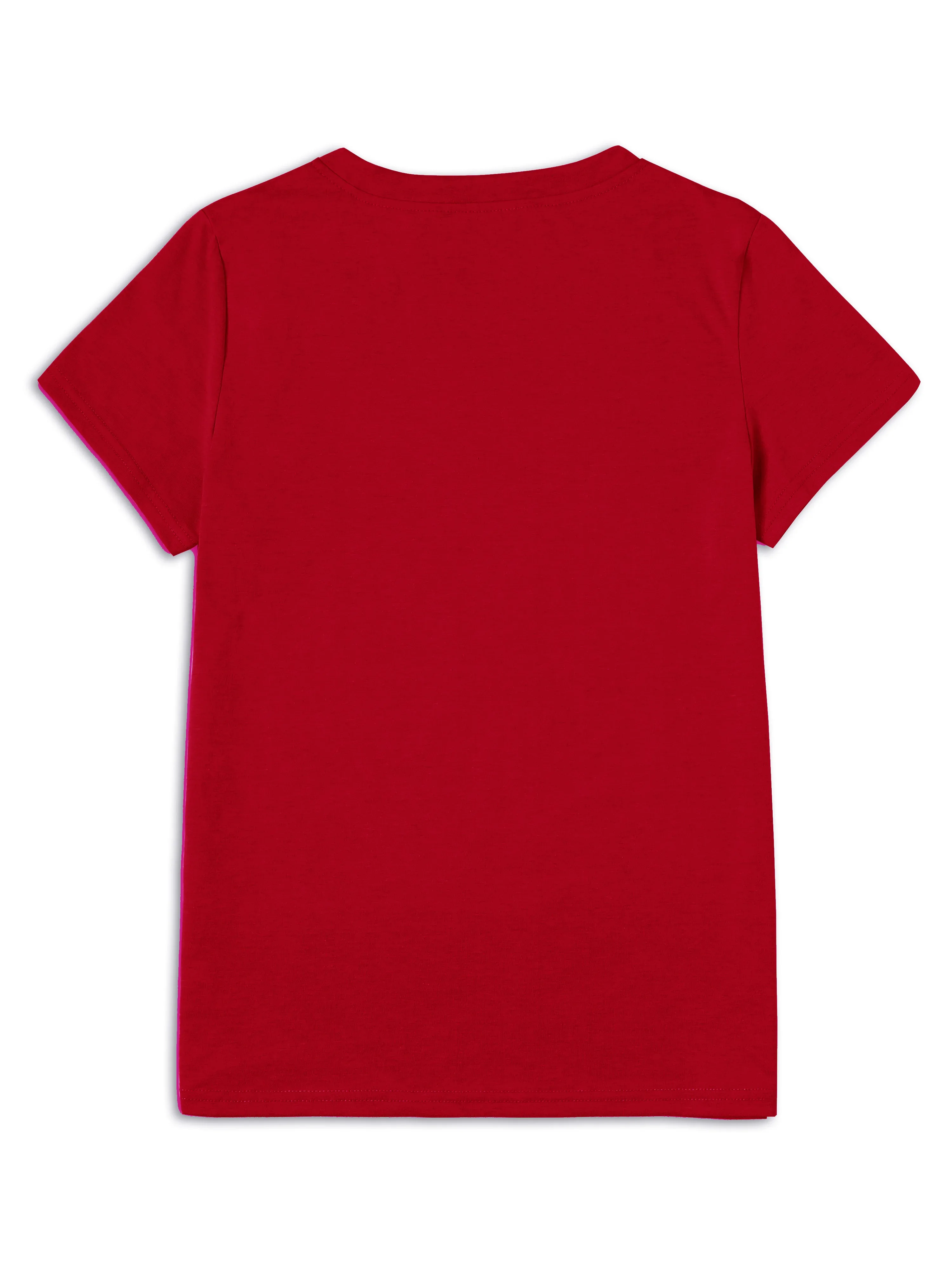 love  print t-shirt, short sleeve crew neck casual top for summer & spring, women\'s clothing