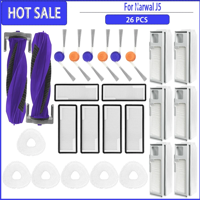 rolo-escova-lateral-hepa-filtro-mop-saco-de-po-para-narwal-j5-substituicao-robo-aspirador-acessorio