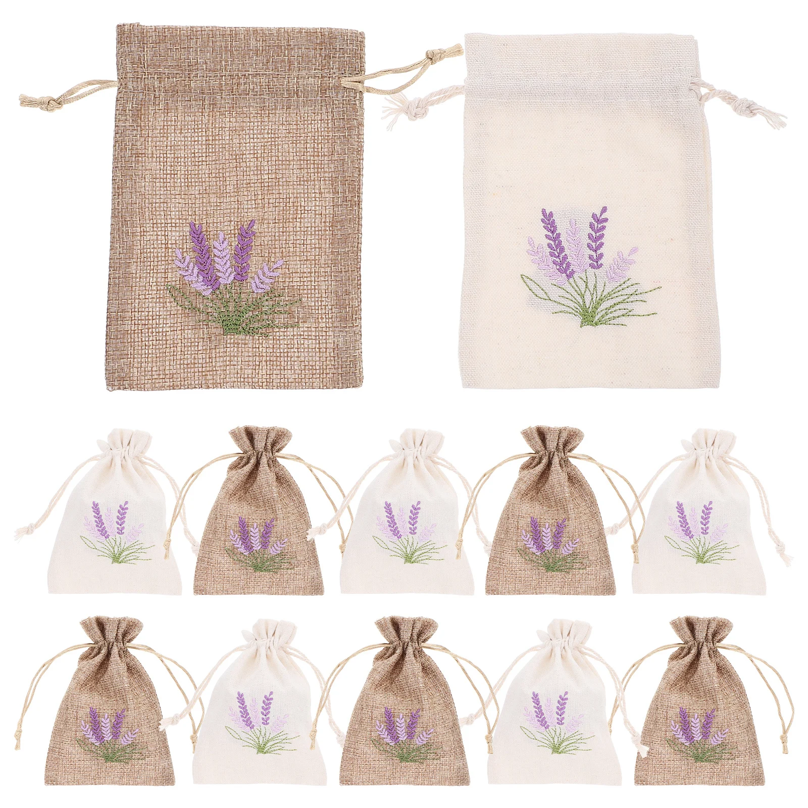 12 قطعة أكياس أكياس الكيس الخزامى الرباط أكياس صغيرة فارغة لحفل زفاف عيد ميلاد لصالح تغليف الهدايا