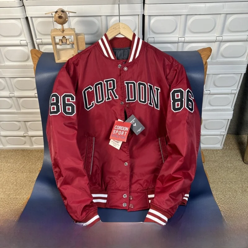 

Authentic Bloodline Heavy Industry MA Bomber Jaet Cotton Coat for Men Faionable Urban Sle Stand Fit Winter Outerwear