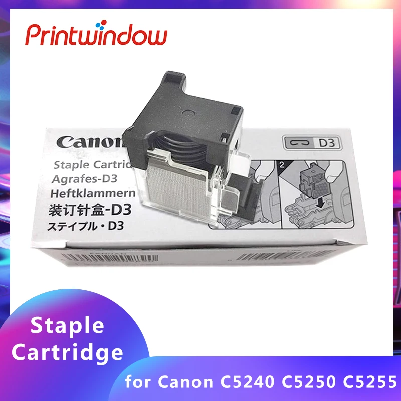 

0250A013AB Original Staple Cartridge D3 For Canon iR C5030 C5035 C5045 C5051 C5235 C5240 C5250 C5255 1 box of 2 PCS