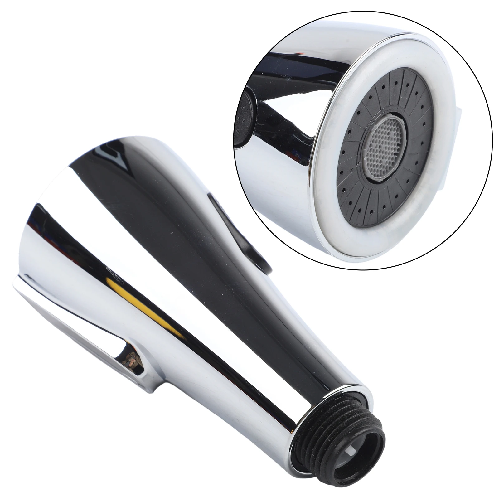 

Pull Out Sink Tap LED Kitchen Faucet Modern Kitchen Ergonomic Design Two Spray Modes Versatile Faucet Accessory