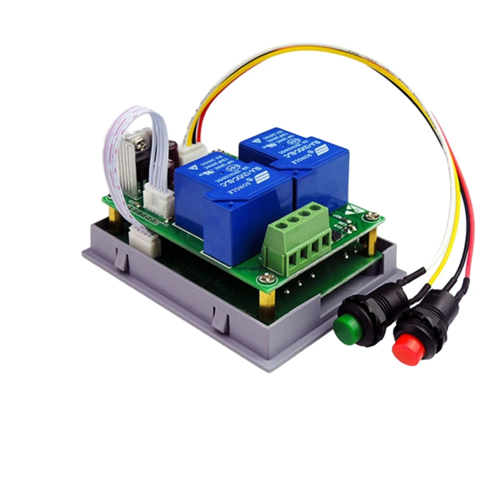 24V 10A Adjustable Overcurrent Protector Digital Display DC Motor Blocker Protection Module with Forward and Reverse Switch