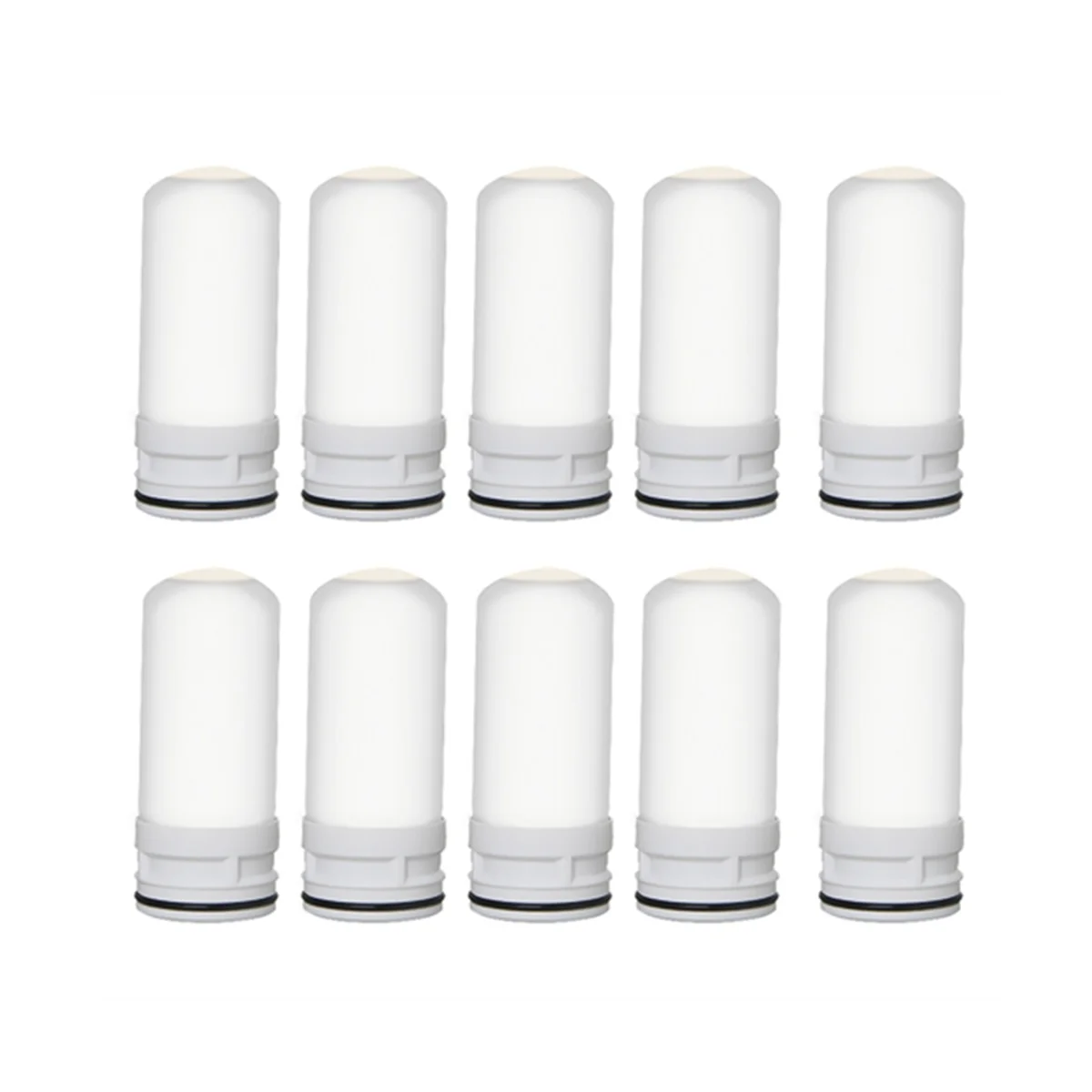 

10 PCS Faucet Water Filter Ceramic Replacement Cartridge Remove Practical Durable