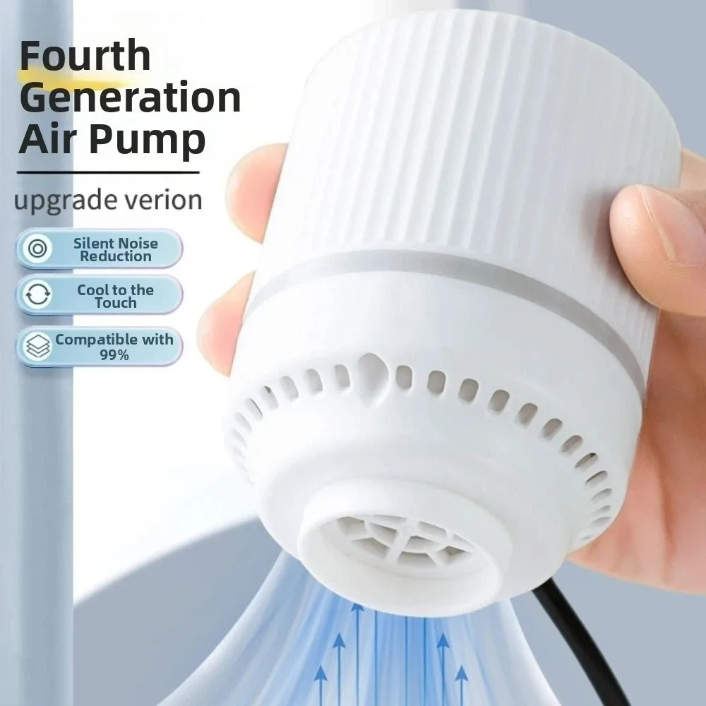 ABS Compressed Bag Electric Pump Space Saving Labor Saving Electric Vacuum Bag Pump Inflatable Powerful Vacuum Bag Pump