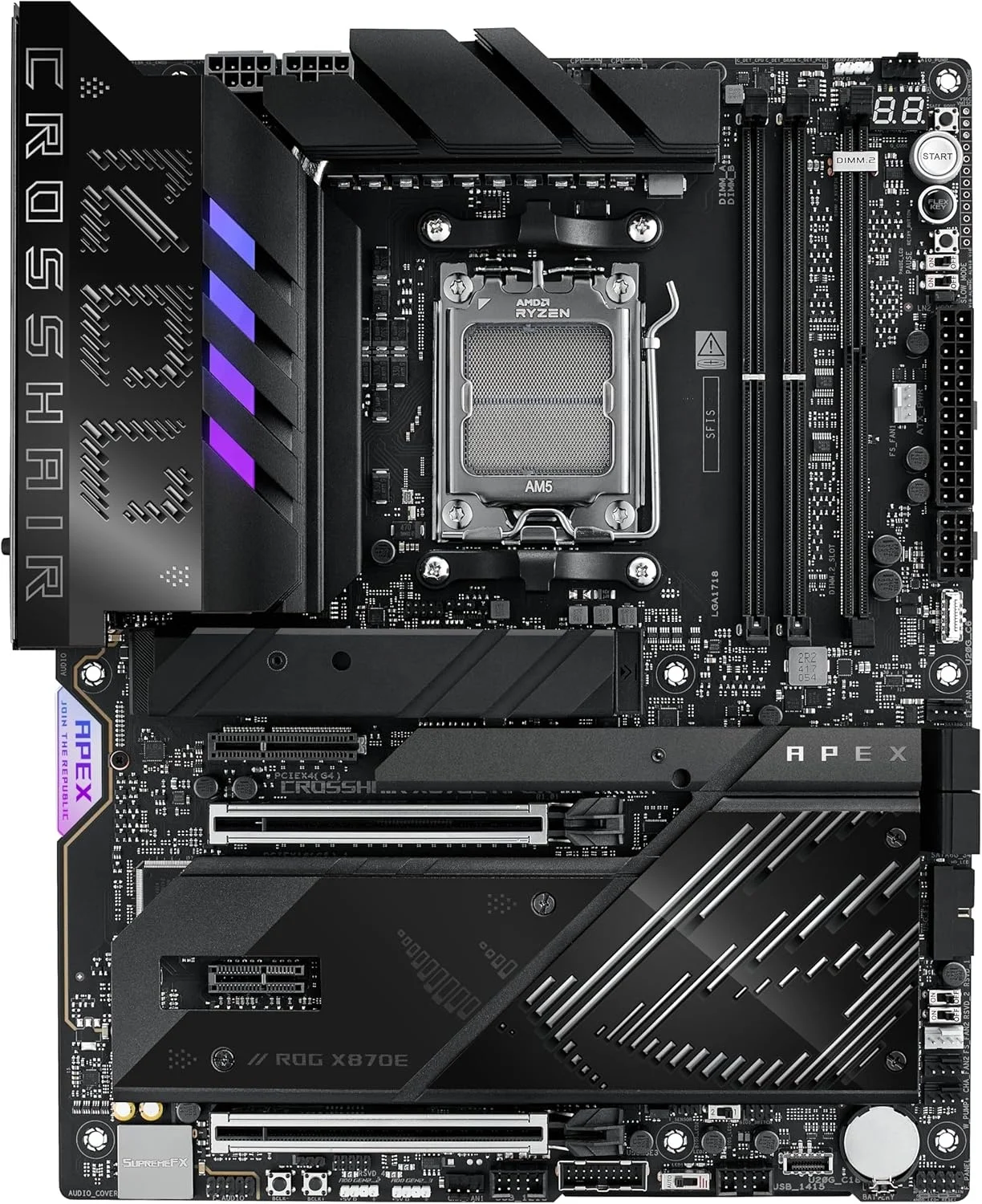 Placa base Rog Crosshair X870e - X870E Atx Motherboard reseña y precio