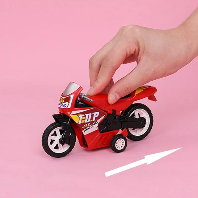 Neue Spaß Kinder Simulation Motorrad Zurückziehen Spielzeug Lustige Jungen Racing Auto Trägheit Spielzeug kinder Puzzle Geburtstag Urlaub Party geschenk