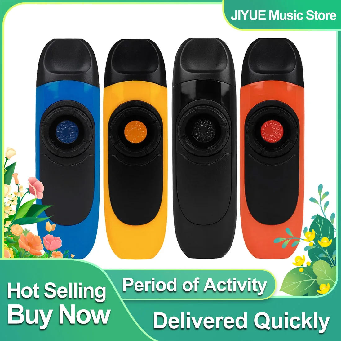 Flauta Kazoo eléctrica de resina ABS, juego profesional, envío de película de flauta, pastilla de cordón, fácil para principiantes, instrumentos musicales Kazoo