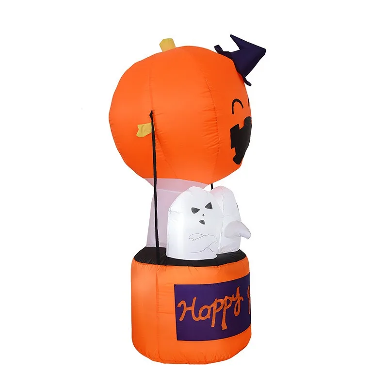 Halloween Floor Lamps White Ghost Elf Inflatable Air Model Hot Air Balloon Pumpkin Ghost Festival Indoor Outdoor Yard Party Toys