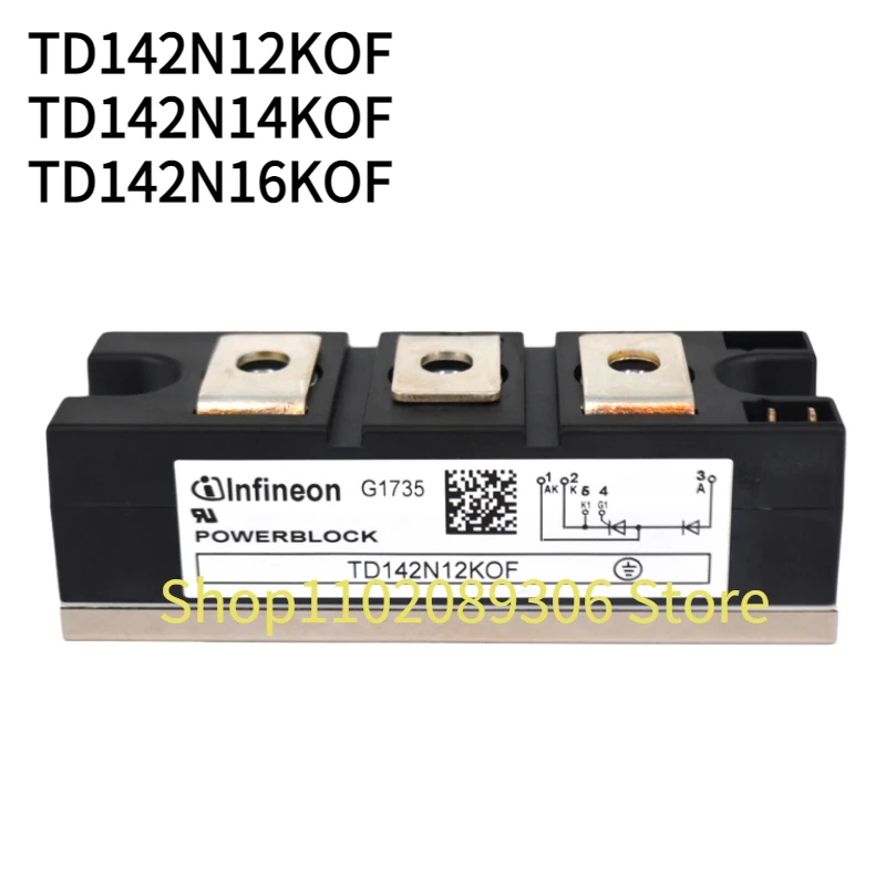 

Infineon power IGBT thyristor td142n12kof td142n14kof td142n16kof