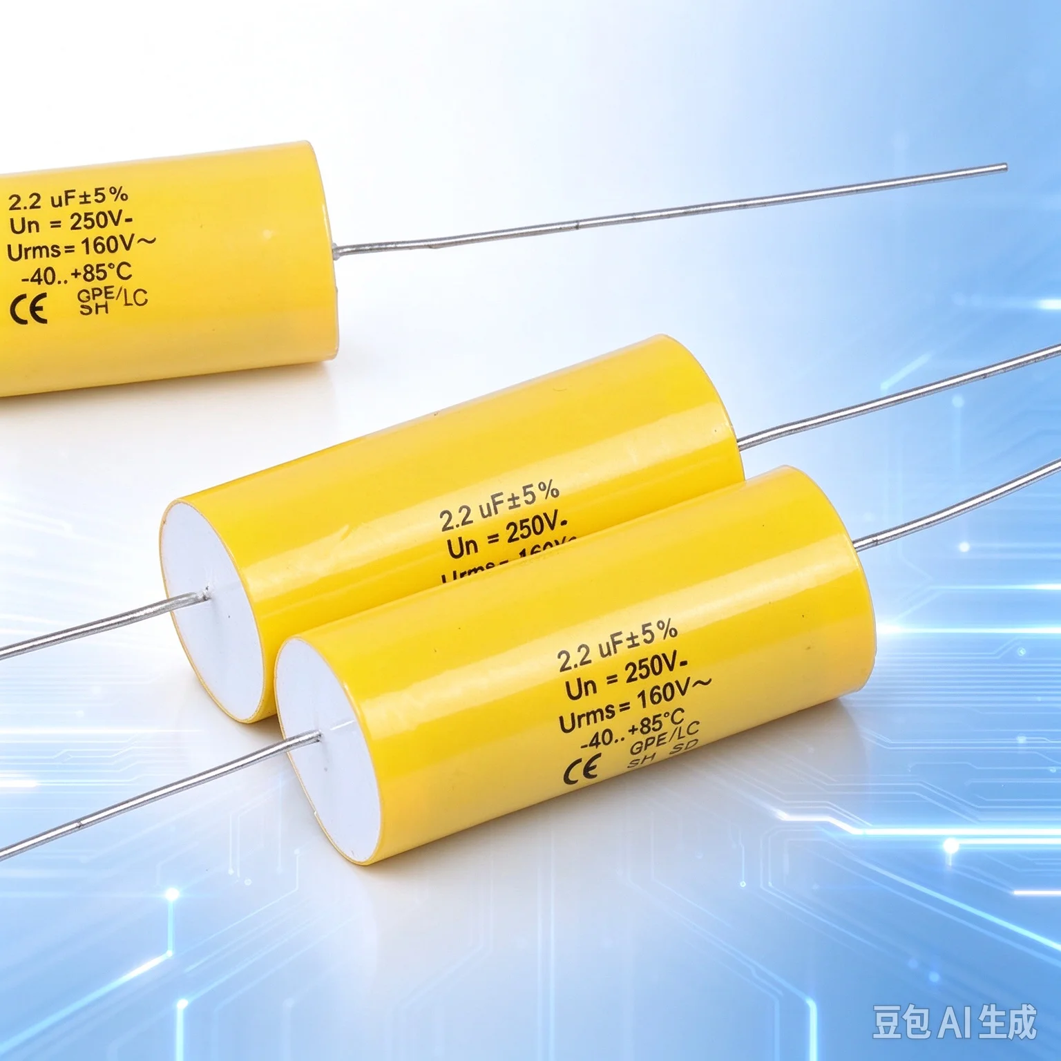 20pcs  Capacitor 2.2uF 250V MKP for Audio Coupling Crossover