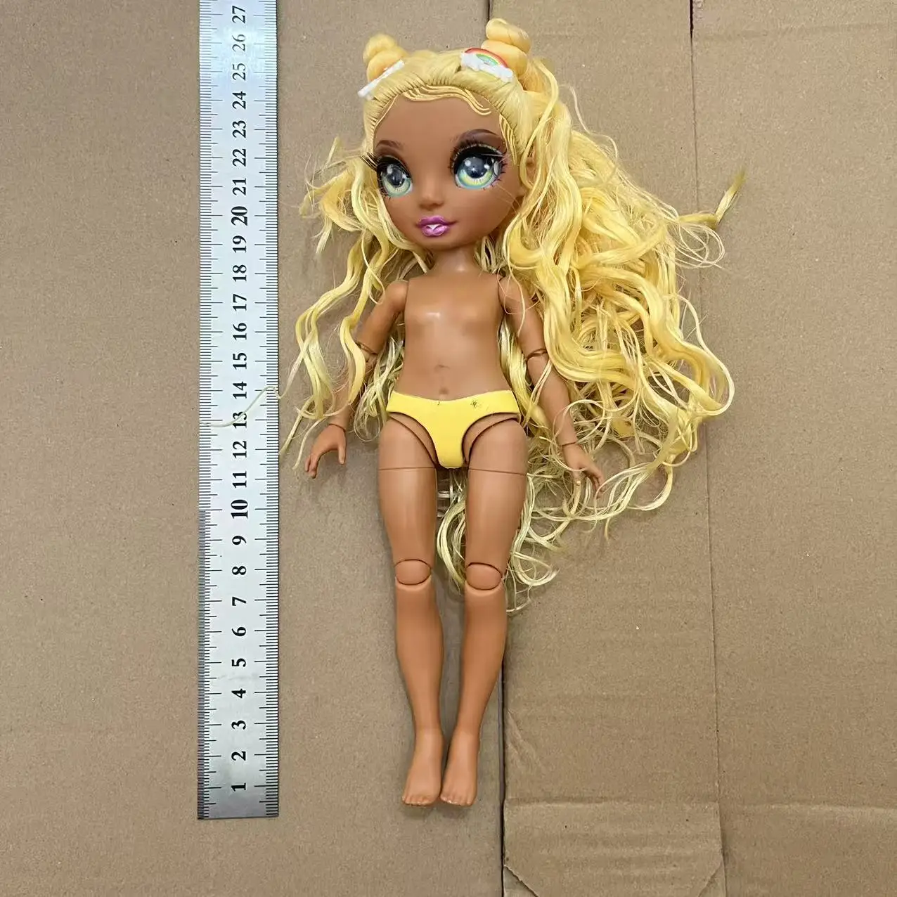 Muñeca de escuela secundaria arcoíris, muñeca bonita de moda, chica de moda, juego de simulación, muñeca de juguete