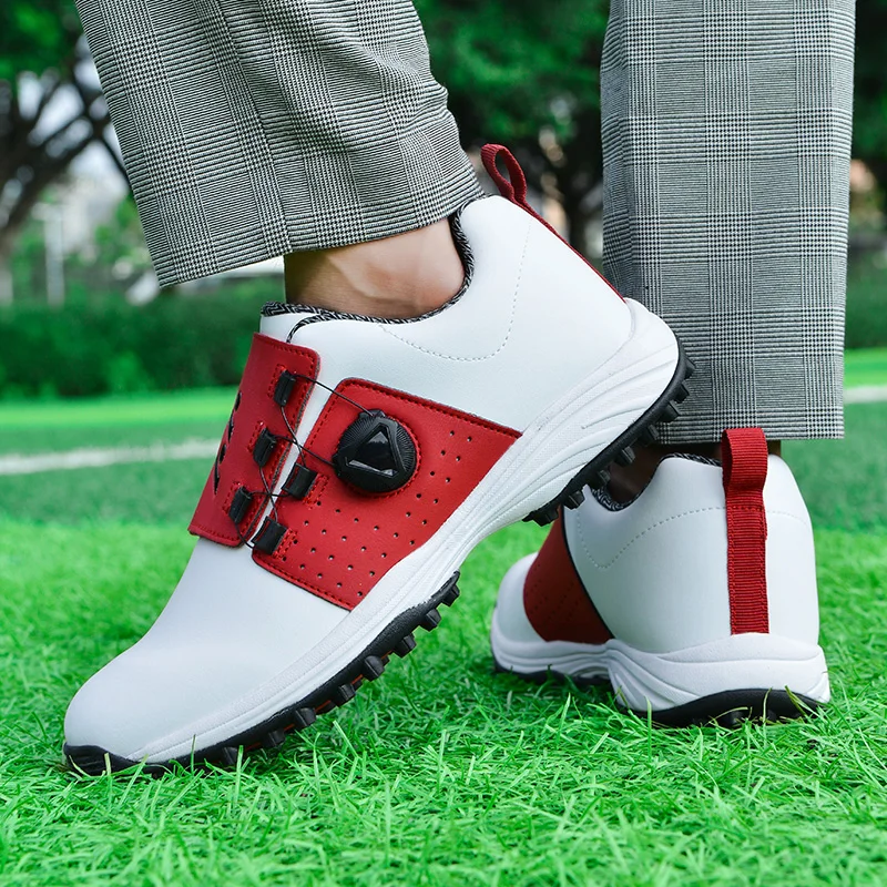 Chaussures de golf d'entraînement pour hommes, baskets de golf confortables, chaussures de marche, neuves