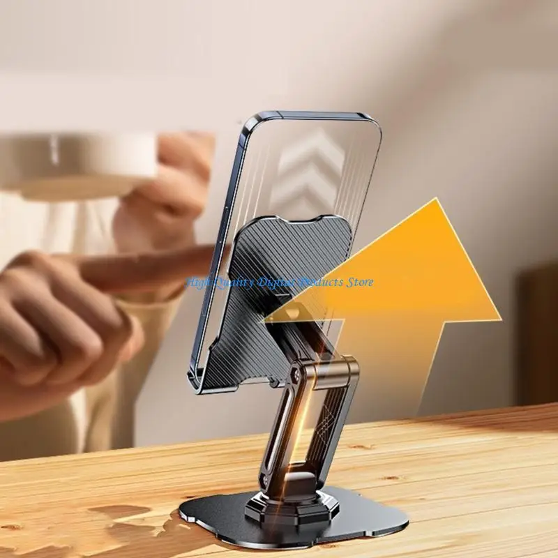 

U2JE Phone Holder 360 Degree Rotating Height Adjustable Holder for Phone Tablet