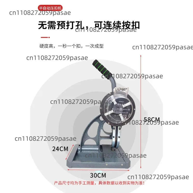 Semi-Automatic Banner Tarpaulin Eyelet Press Punching Machine 5.5MM 10MM 12MM
