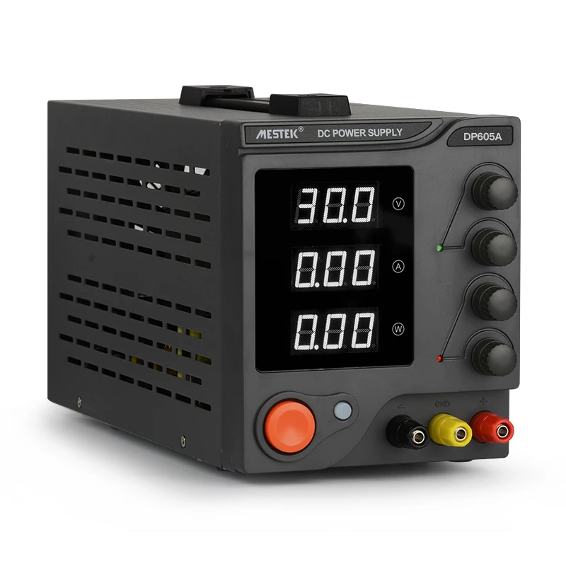Laboratory Mestek DP605A 3-Digit Bench Source Power  AC DC Voltage High Quality Professional Power Supply Switching Power Supply