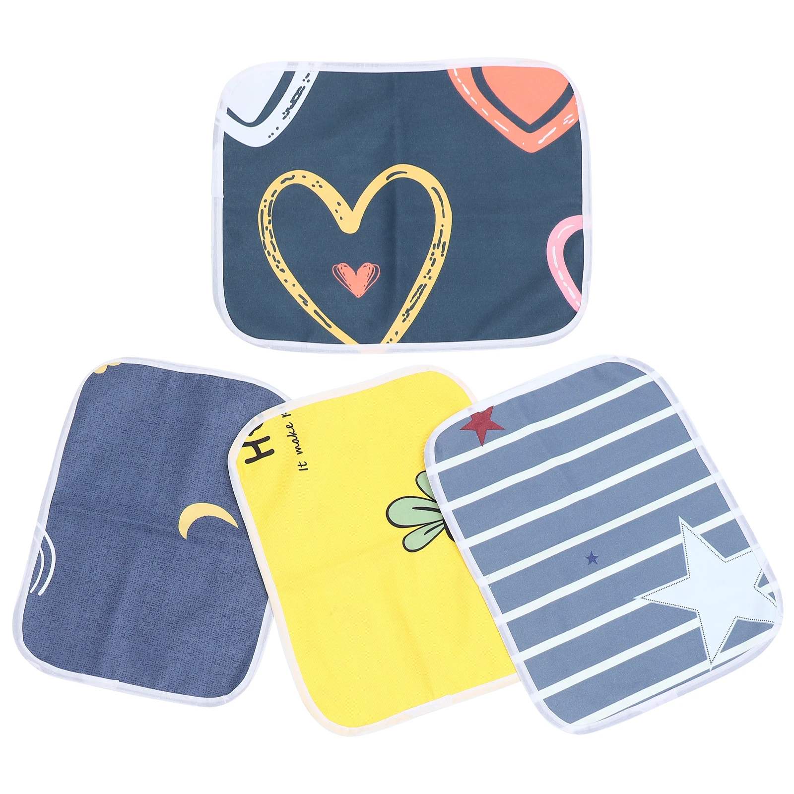 

4pcs Waterproof Guinea Pig Pee Pad 35x45CM Reusable Washable Small Animal Cage Liner Hamster Habitat Mat Pet Supplies