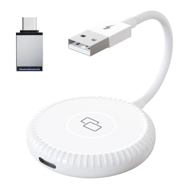 

Multimedia Player Wireless Car Play Mirroring Dongle Converter Plug Play