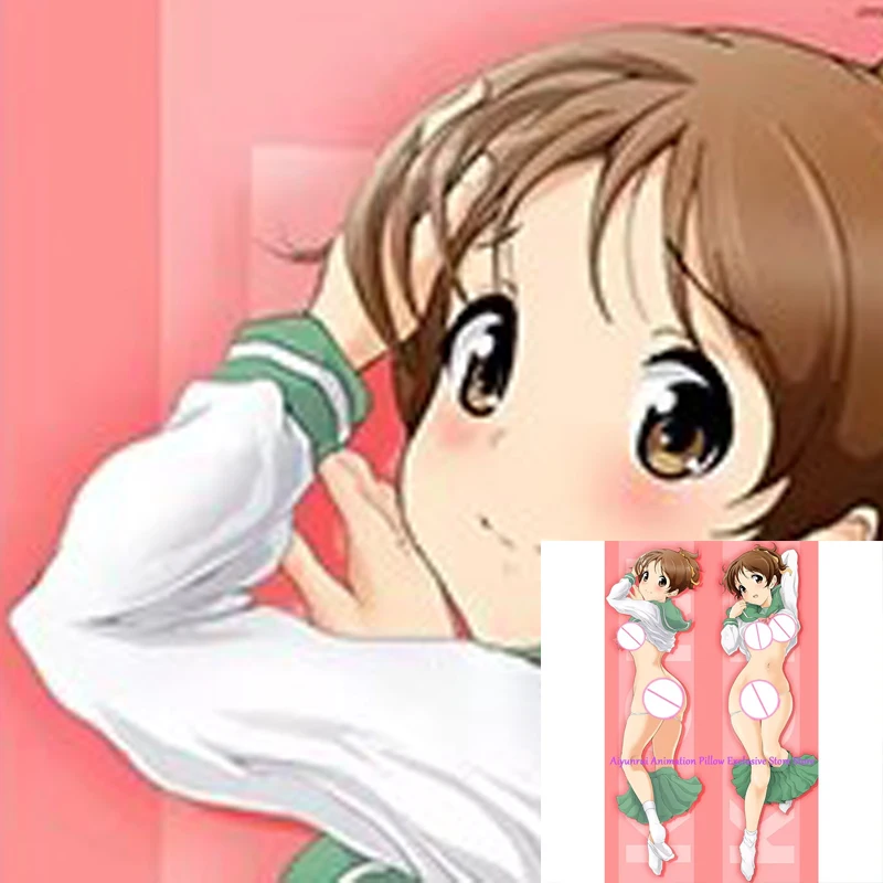 

Anime Pillow Cover Dakimakura Ui Hirasawa Double-Sided Print Life-Size Pillows Cover Adult Case Bedding Gifts