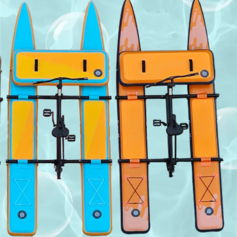 Lake Sea Water Cycling Kayaking and Cycling Leisure Facilities Inflatable Pedal Cycling Boats