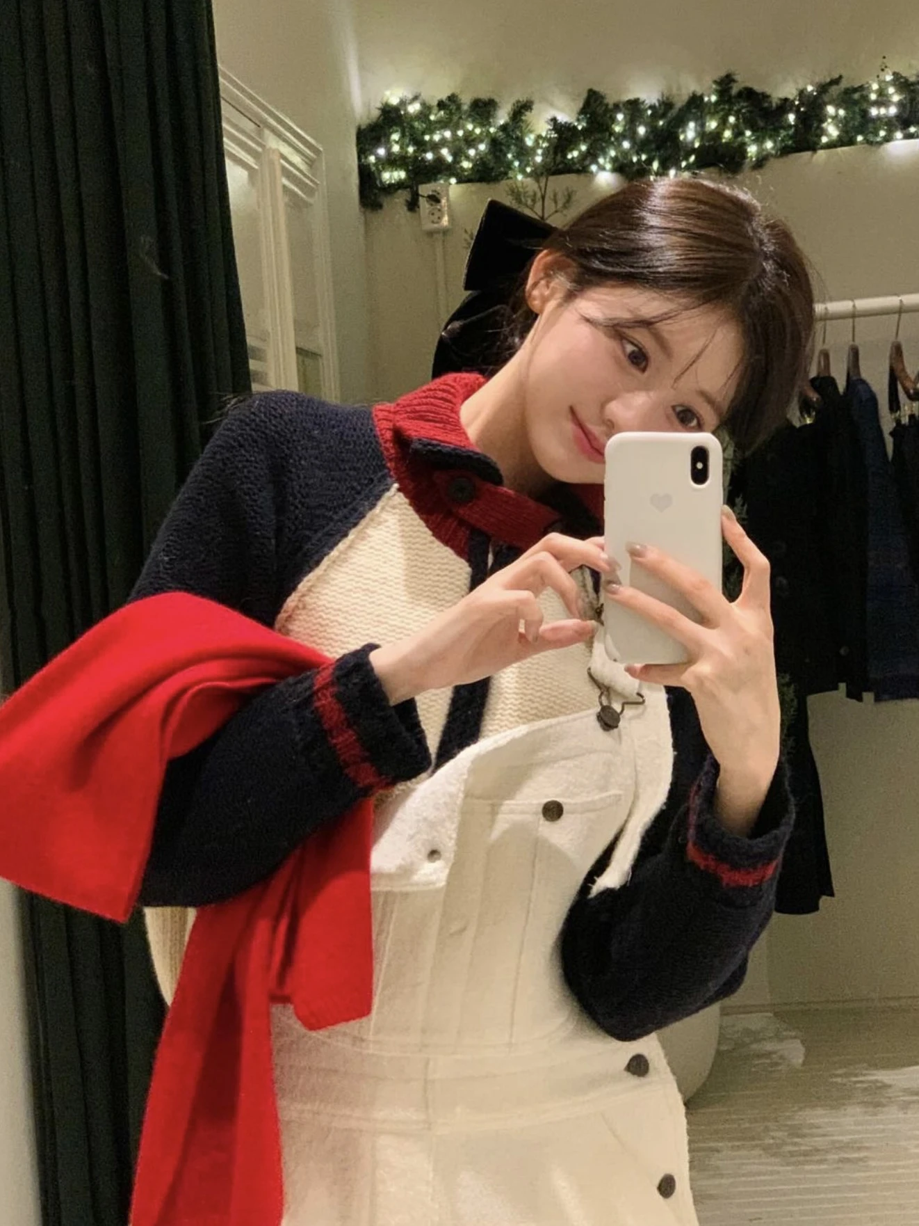 

TheBarnet Winter Women's Casual Woolen Tweed Cargo Pants Loose Fit Comfortable Workwear Style Fashion Ladies High Waist